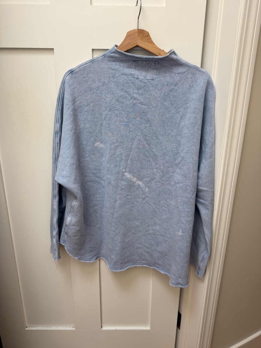 Frank & Eileen Effie Long-Sleeve Funnel Neck Triple Fleece Capelet - large NWOT - Picture 3 of 8